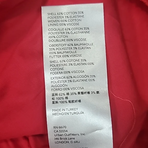 Anthropologie Maeve Puff-Sleeved Sweetheart MIni Dress size M - Picture 6 of 6